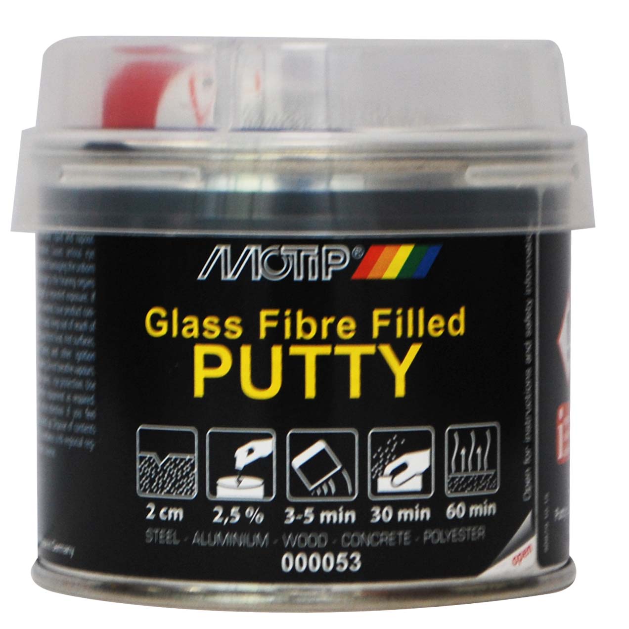 MOTIP FIBRE GLASS FILLED PUTTY 250GR