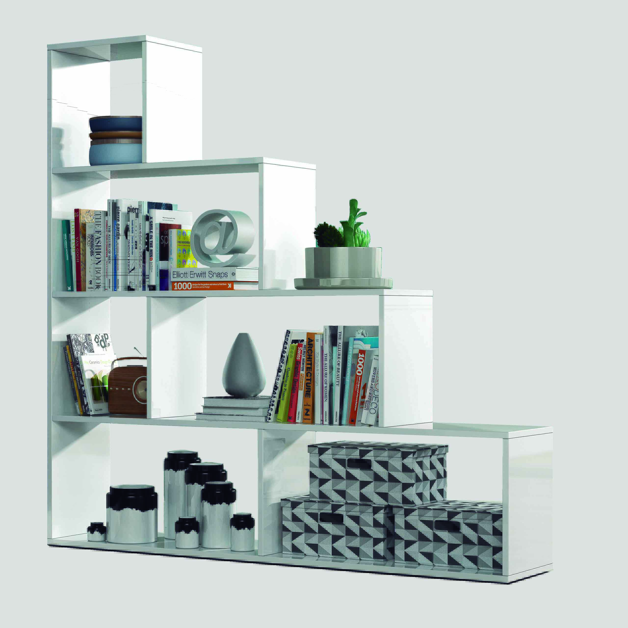 FORES BOOKCASE 145X145X30CM