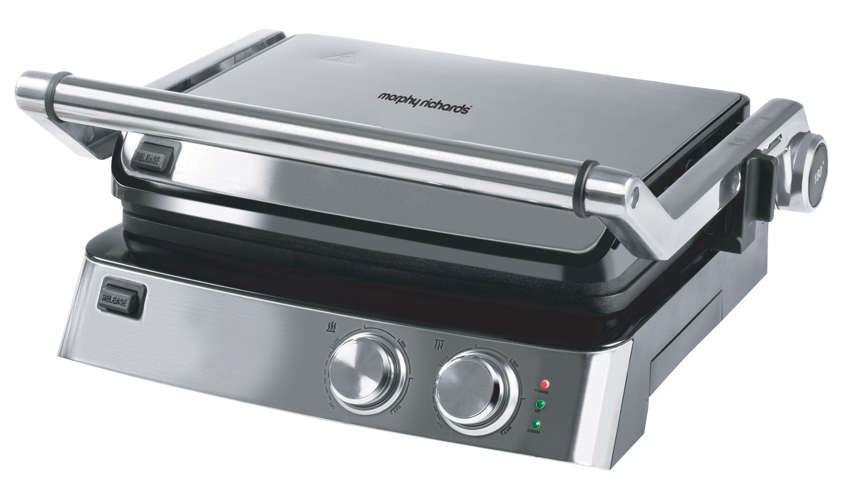MORPHY RICHARDS 981001 GRILL & TOAST REMOVABLE PLATES 1500W
