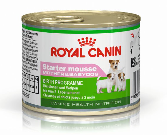 9003579311462 ROYAL CANIN Starter Mousse Mother & Babydog - can