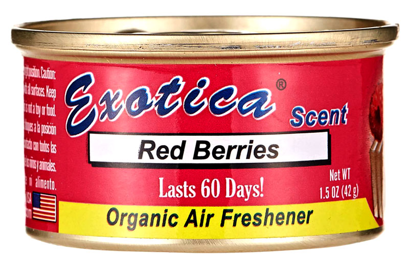 EXOTICA TIN RED BERRIES
