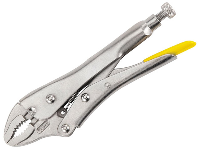 STANLEY STA084809 LOCKING PLIERS 9IN CURVED JAW 0-84-809