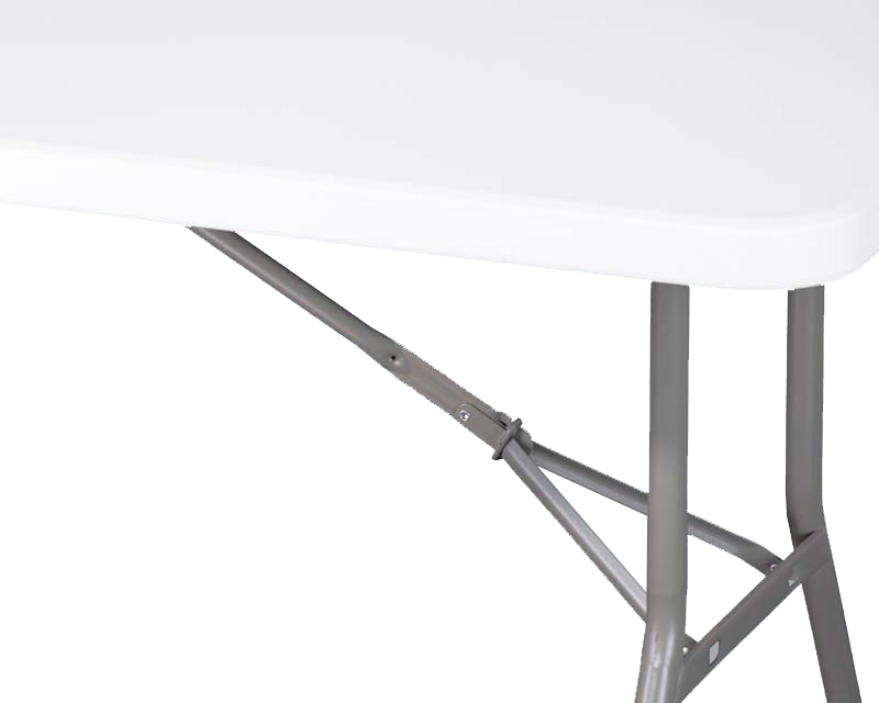 MAINE PLASTIC TABLE 183X76CM WHITE