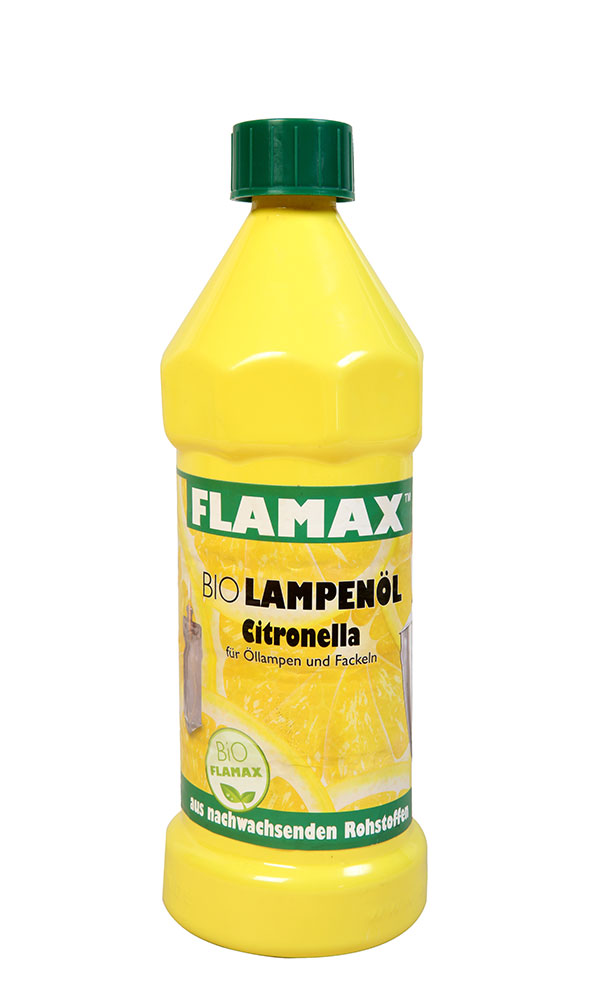 FLAMAX BIO LAMPOIL CITRONELLA FOR OIL LAMPS AND TORCHES 800ML