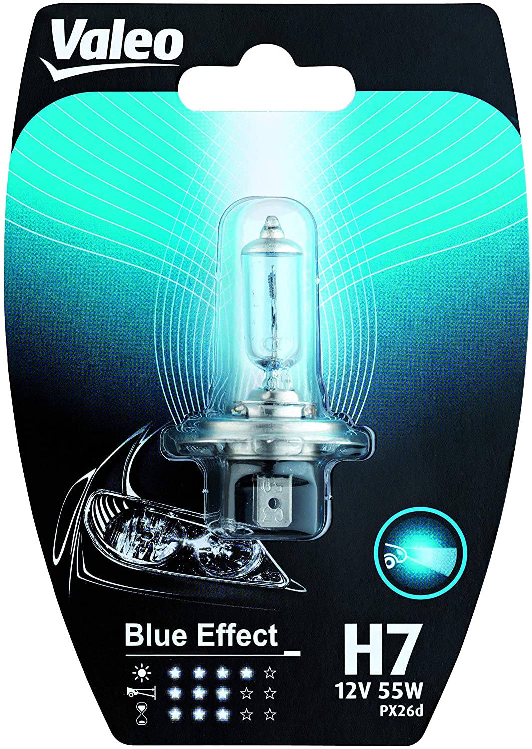 VALEO BULB H7 BLUE EFFECT 12V