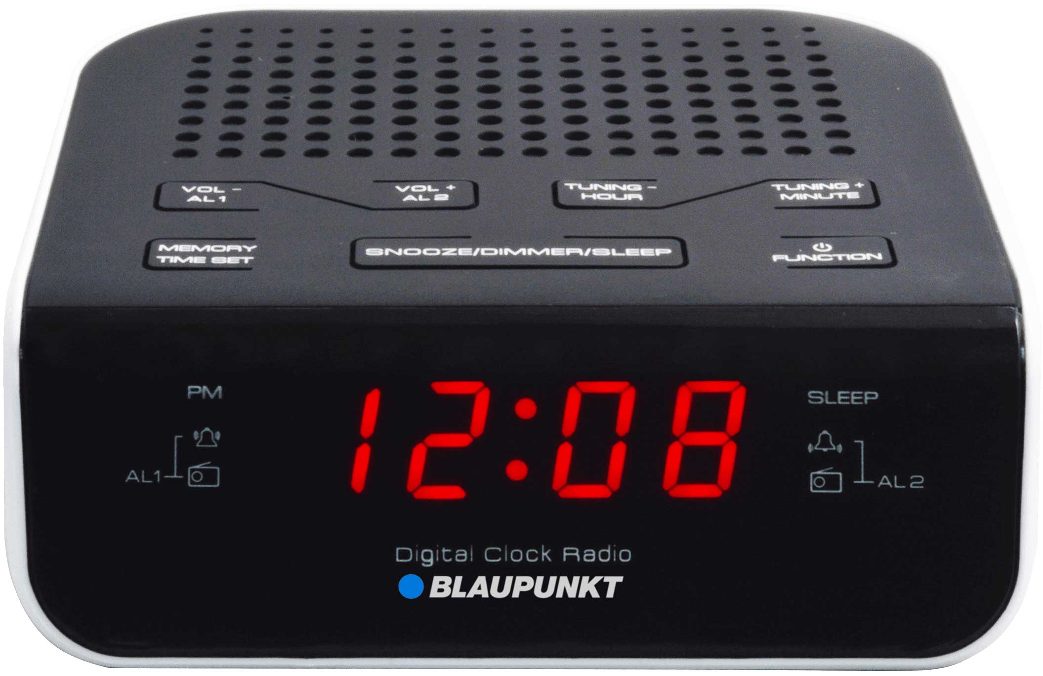 BLAUPUNKT CR5WH CLOCK RADIO WITH ALARM