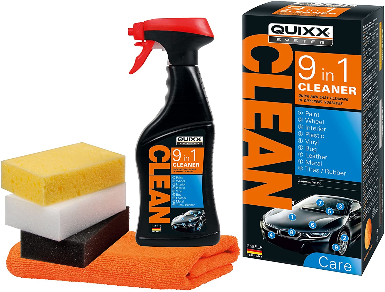 QUIXX 9 IN 1 CLEAN
