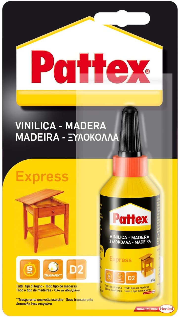 PATTEX WOODGLUES EXPRESS BLISTER 75GR