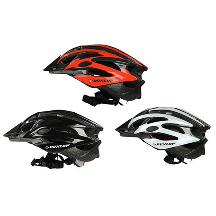 DUNLOP BICYCLE HELMET SMALL 3 ASSORTED COLORS