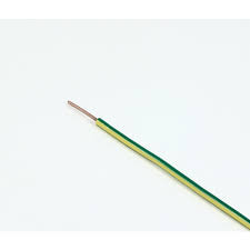 SINGLE CABLE 753513 1M X 1.5MM YELLOW GREEN