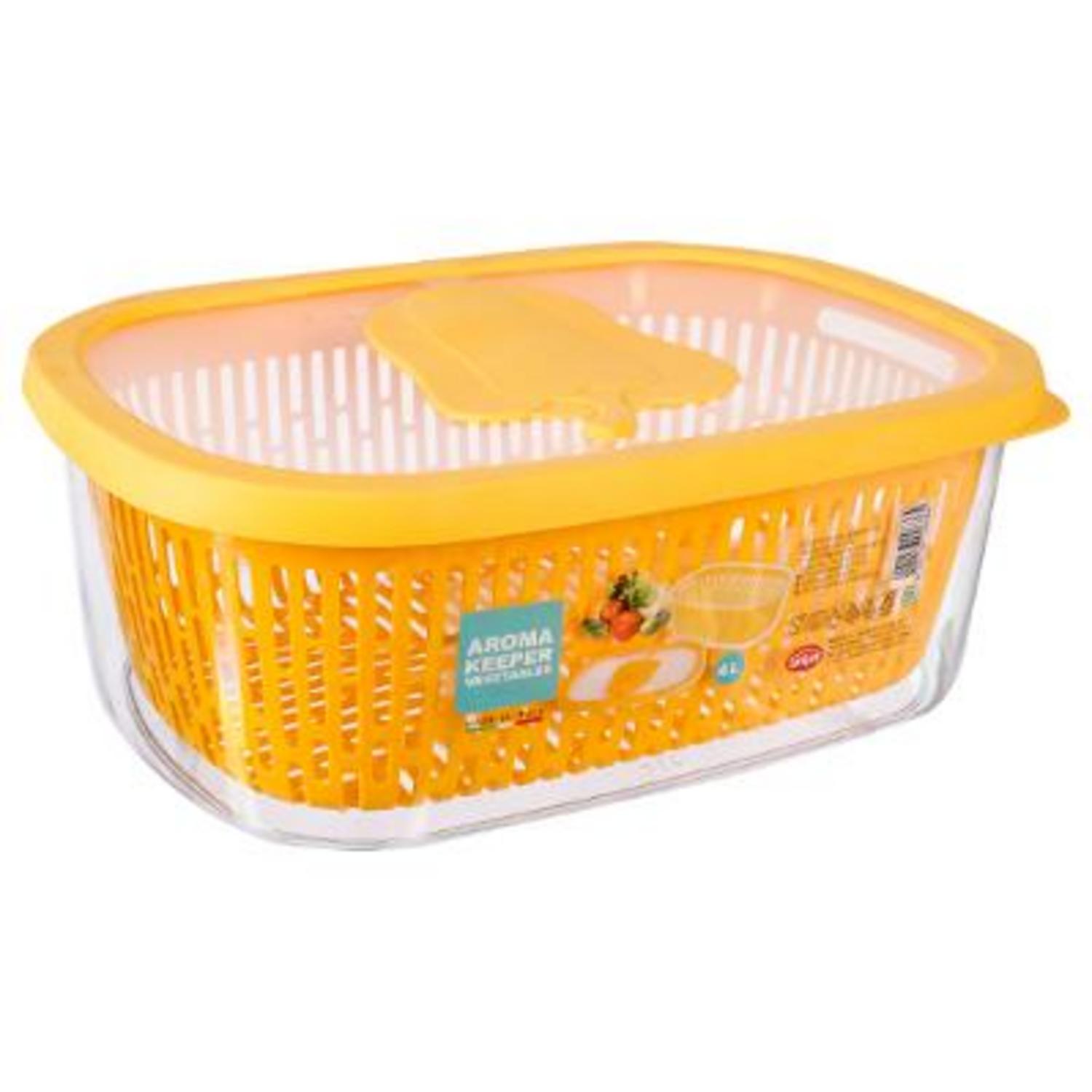 SNIPS AROMA PLASTIC FOOD CONTAINER VEGETABLES 4L