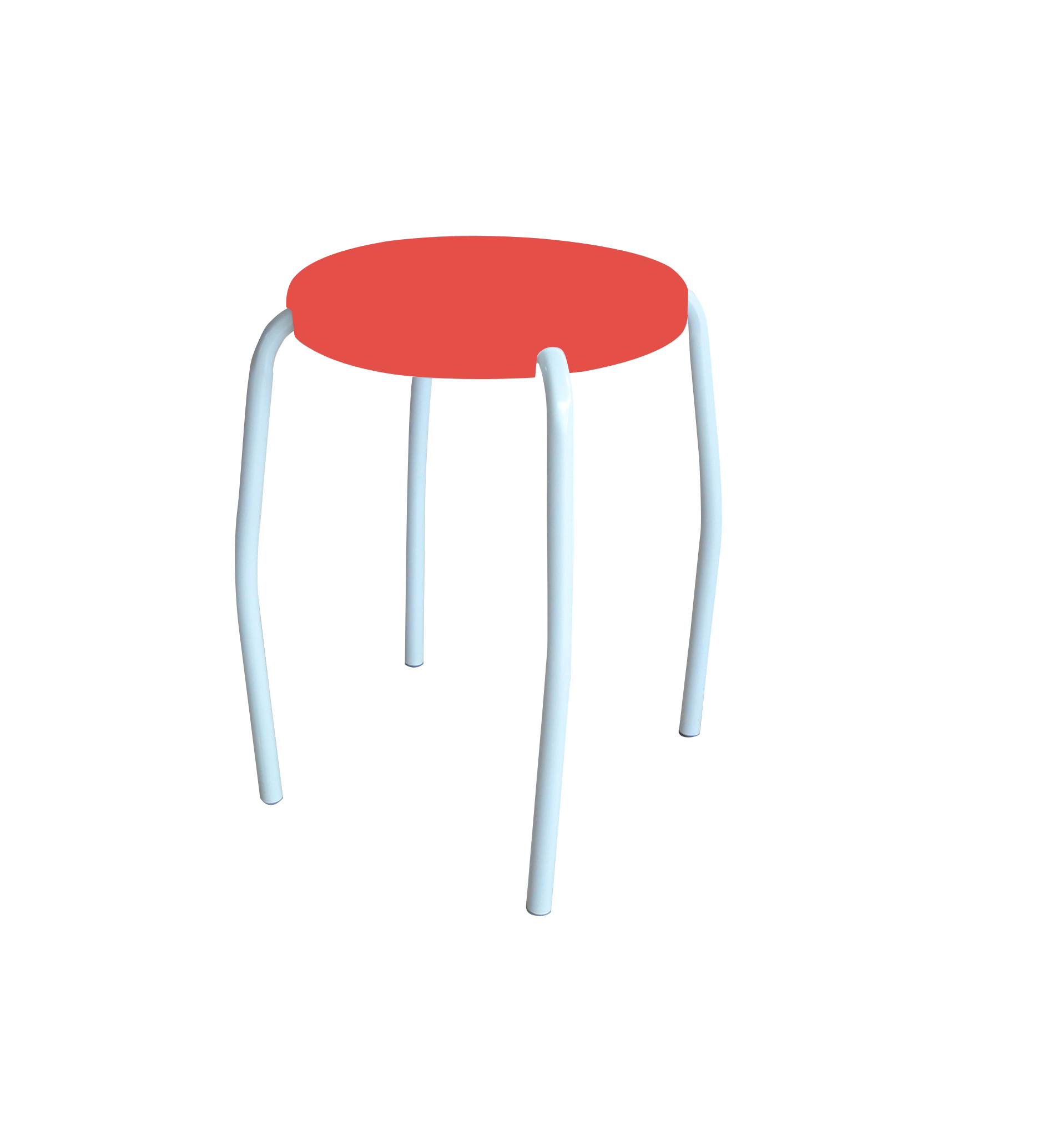 STOOL RED