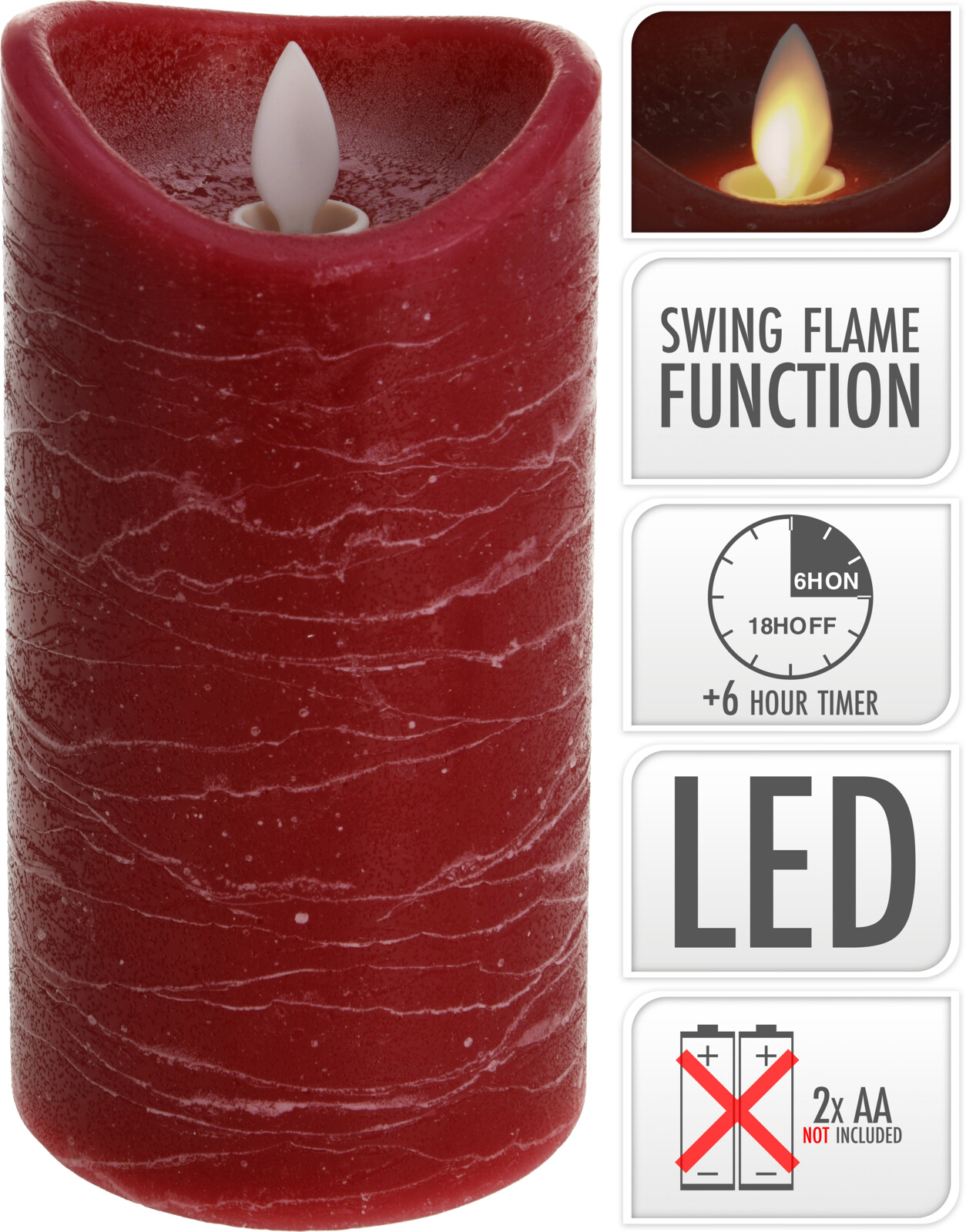 LED CAND.SWING FLAME 75X1