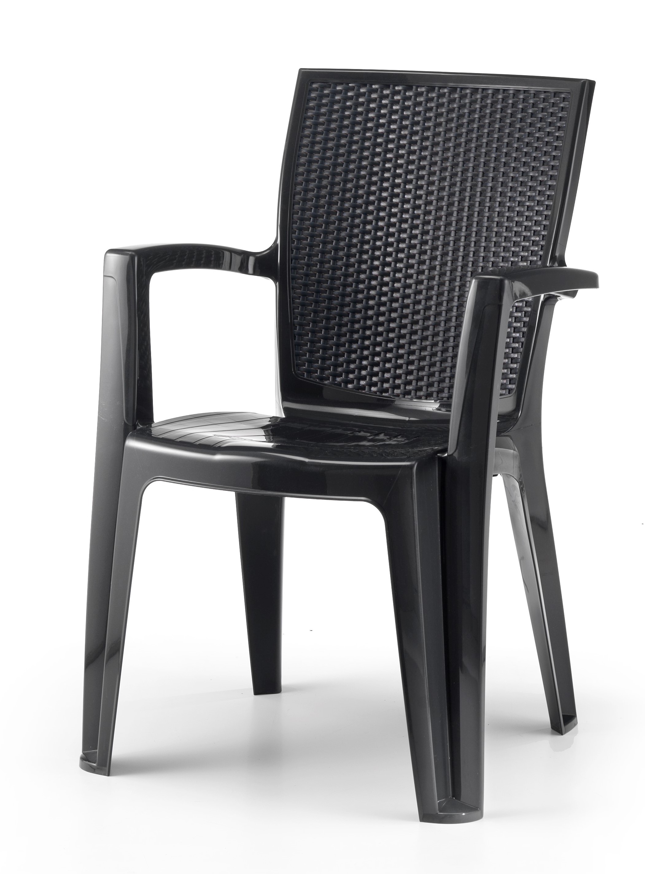 GIAVA OUTDOOR CHAIR 58X61X87CM - ANTHRACITE