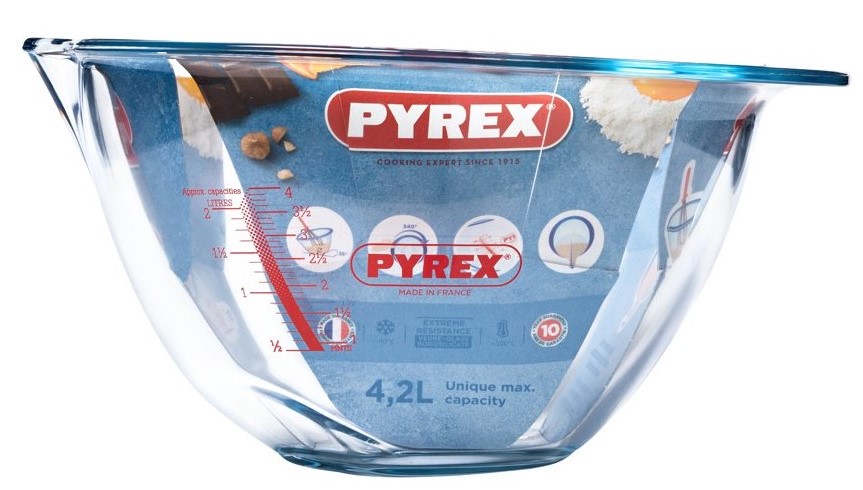 PYREX 185B000 EXPERT GLASS BOWL 4,2L