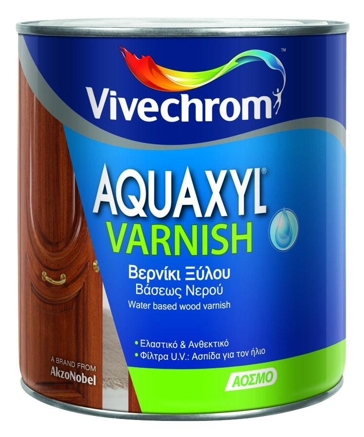 VIVECHROM CLEAR GLOSS AQUA VARNISH 750ML