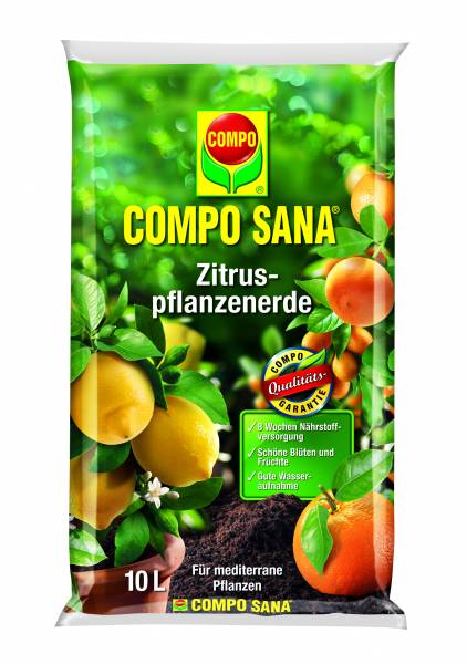 COMPO SANA POTTING SOIL FOR CITRUS PLANTS 10LT