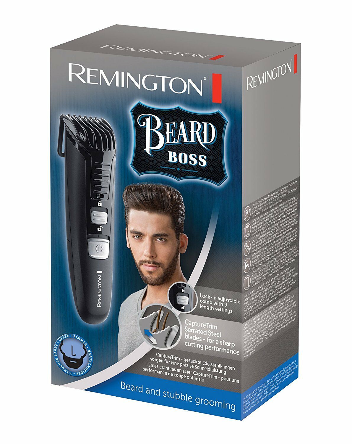 REMINGTON MB4120 BEARD TRIMMER BATTERY OPERATED MB412