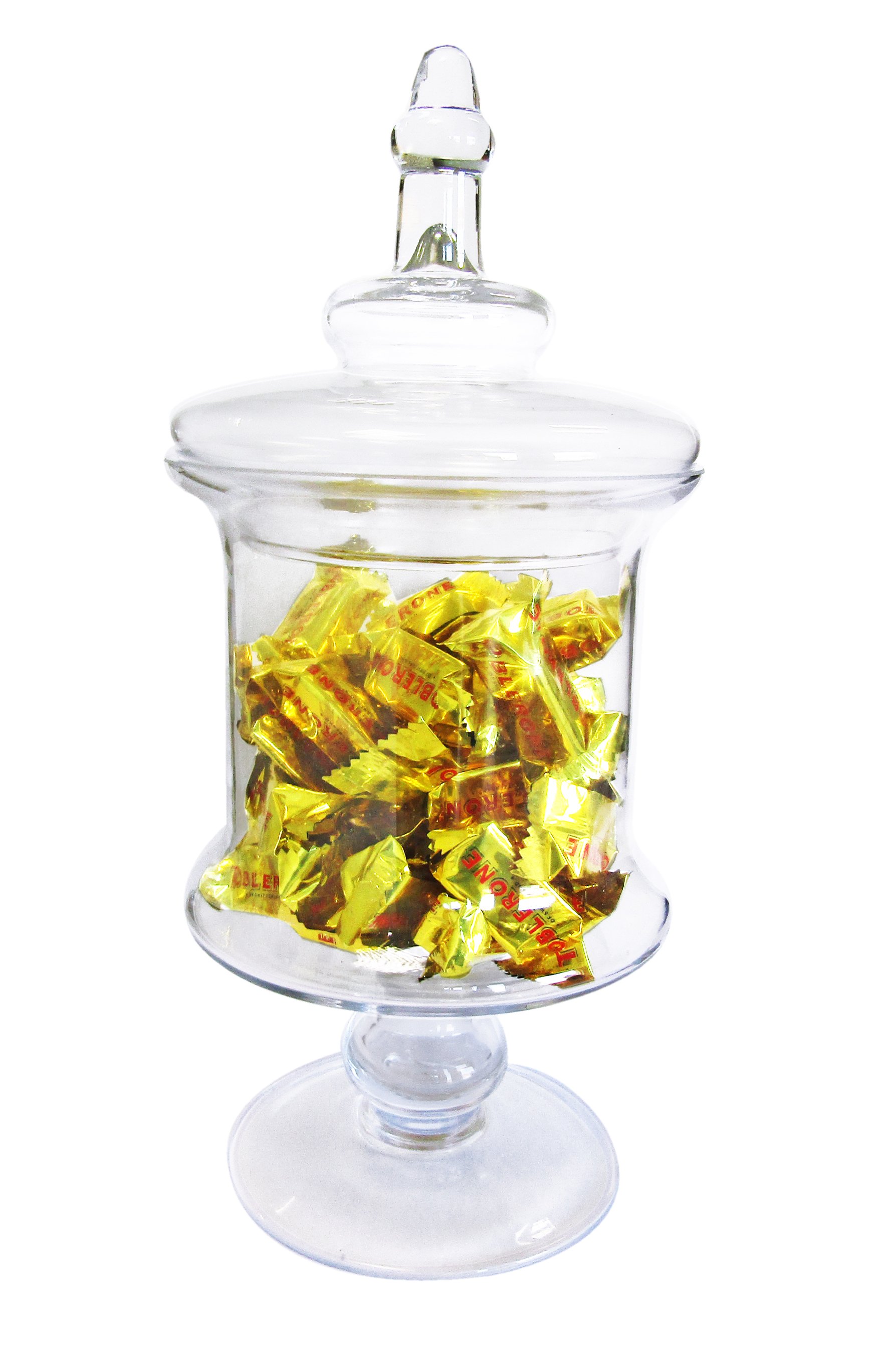 LIFESTYLE CANDY JAR SMALL WITH LID 15CM X 34CM