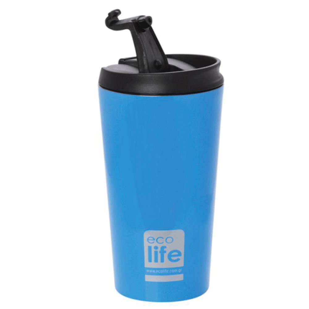 ECOLIFE COFFEE THERMOS 370ML BLUE