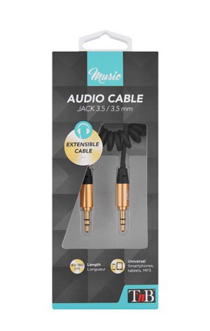 TNB TWIST STEREO JACK CABLE GO