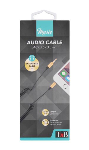 TNB TWIST STEREO JACK CABLE GO