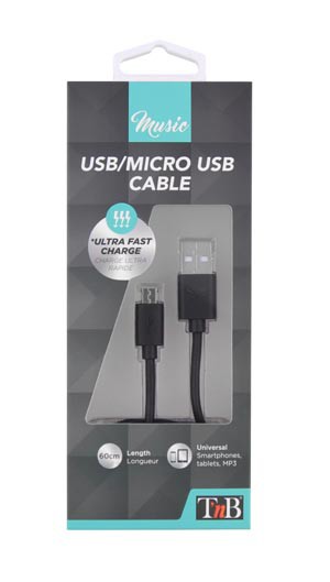 TNB MICRO USB TO USB 2.0 BLACK