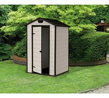 KETER MANOR SHED 4X3FT BEIGE