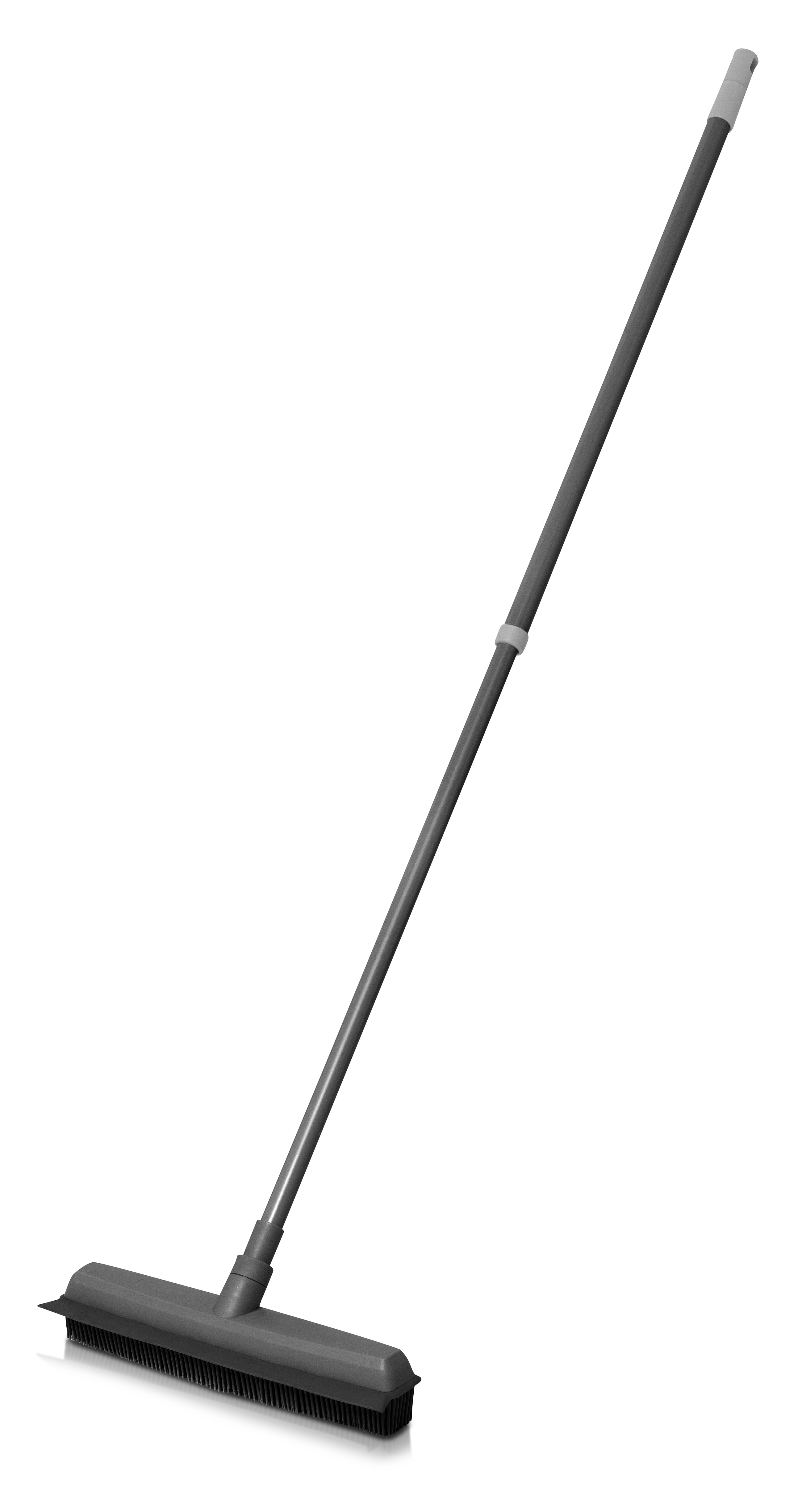 RUBBER BROOM WITH EXT HANDLE 120C