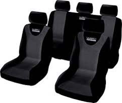 WRC FULL SET SEAT COVER BLACL/GREY