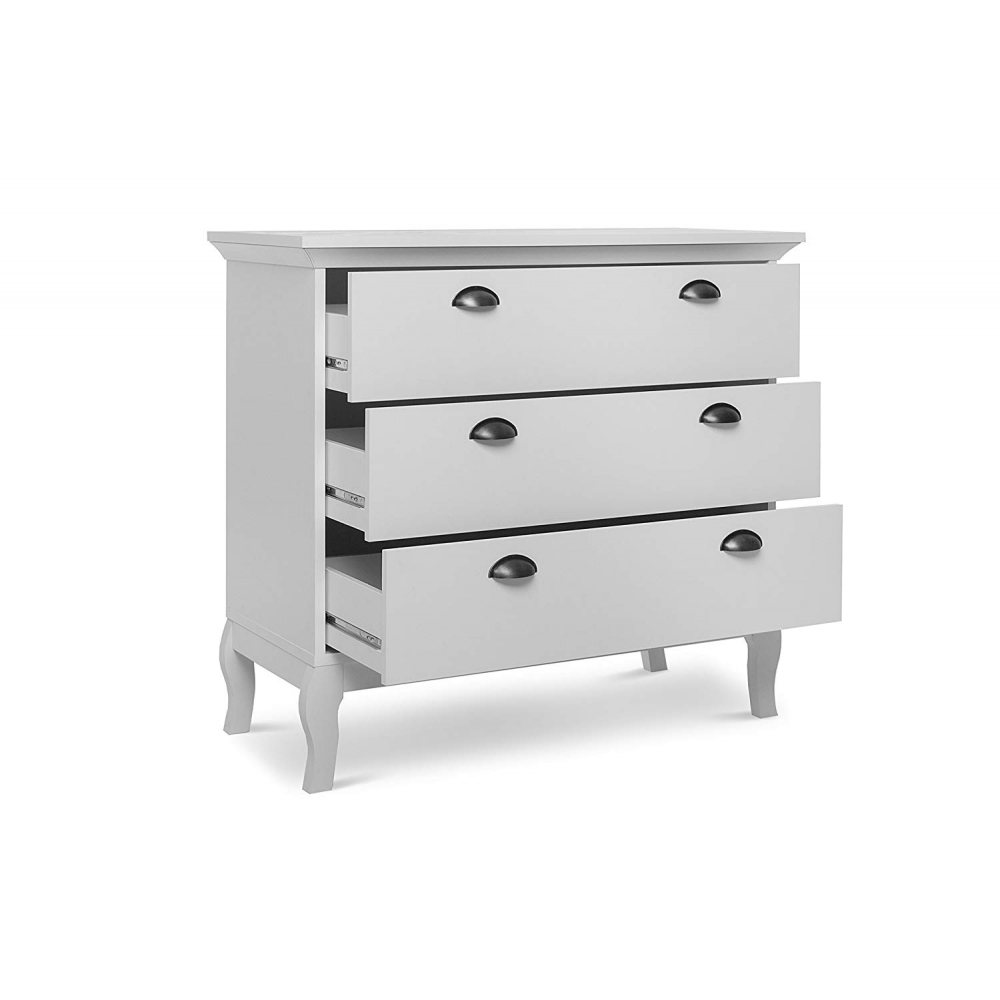 PROVENCE 3 CABINET WHITE