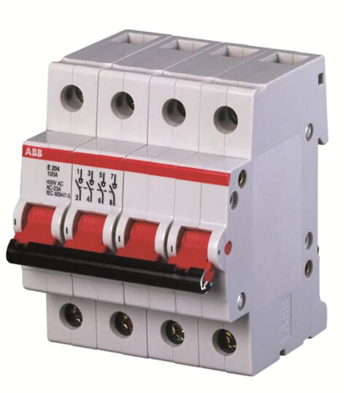ABB ISOLATOR SD204-100 4P 100A LOW VOLTAGE PRODUCTS AND SYSTEMS