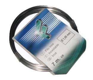 FILOMAT STAINLESS STEEL WIRE 0.8MMX12M
