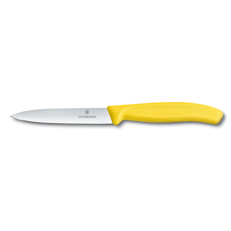 VICTORINOX GENERAL PURPOSE KNIFE FROM STAINLESS STEEL 10CM YELLOW