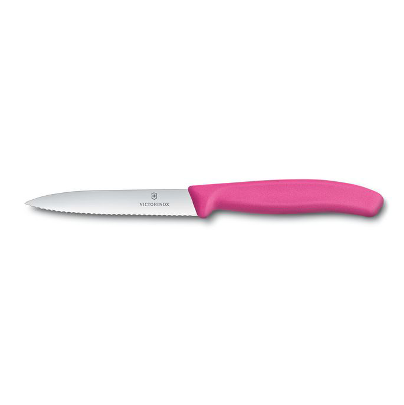 VICTORINOX GENERAL PURPOSE KNIFE FROM STAINLESS STEEL 10CM PINK