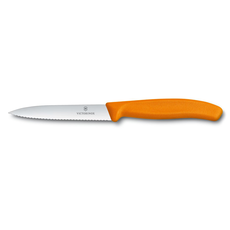 VICTORINOX GENERAL PURPOSE KNIFE FROM STAINLESS STEEL 10CM ΠΟΡΤΟΚΑΛΙ
