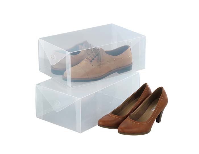 WENKO BOX FOR SHOES 2PCS FOLDABLE