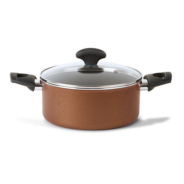 TVS REALE CASSEROLE WITH LID 24CM