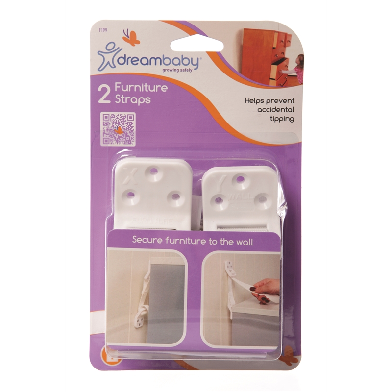 DREAMBABY FURNITURE WALL STRAPS 2PACK