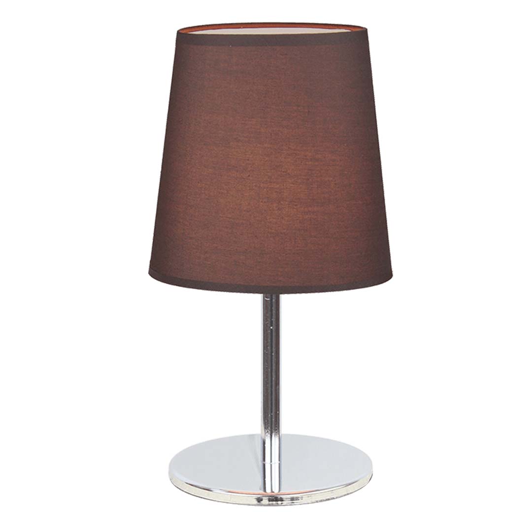 SUNLIGHT 1xE14 (MAX. 40W) TABLE LAMP COFFEE Ø130xH240MM