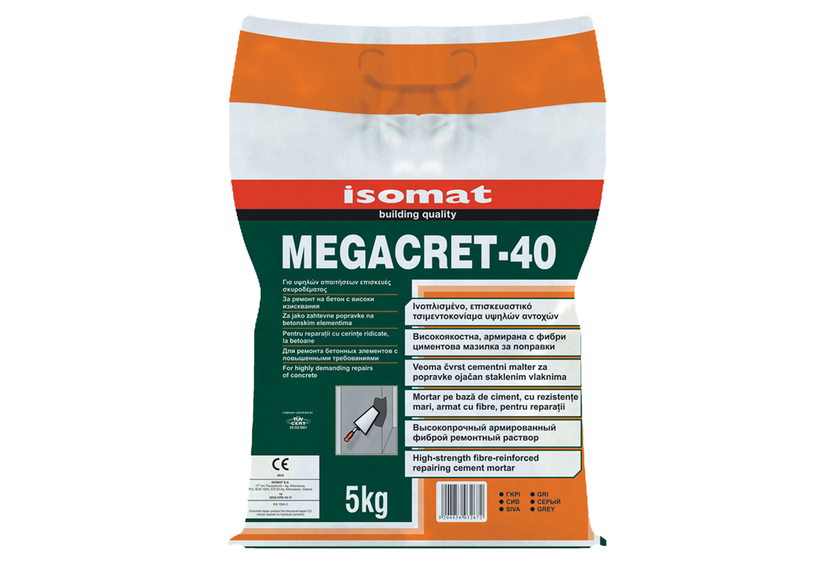 ISOMAT MEGACRET-40 GREY 5KG