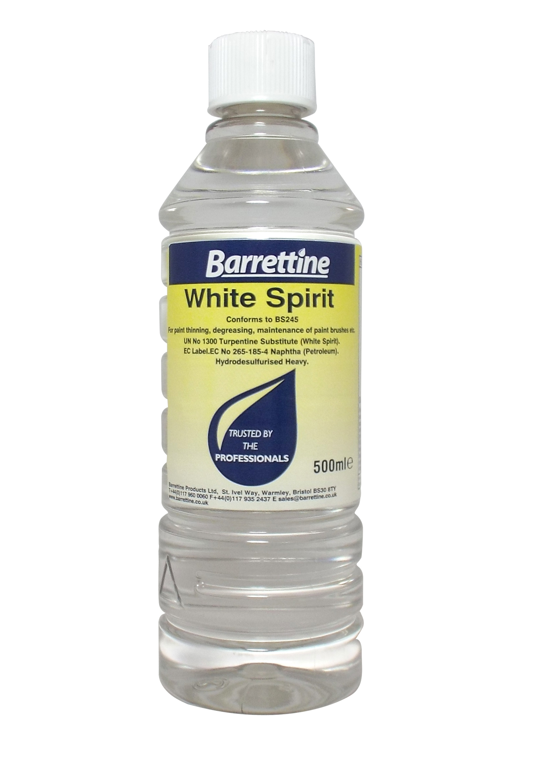 BARRETTINE WHITE SPIRIT 500ML