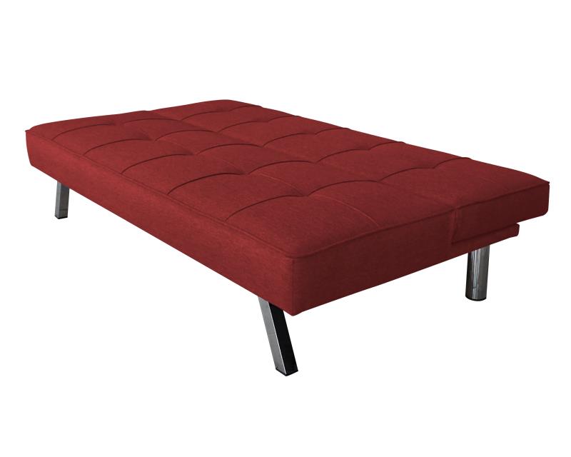ANTONIO SOFA BED RED 175X84X74CM