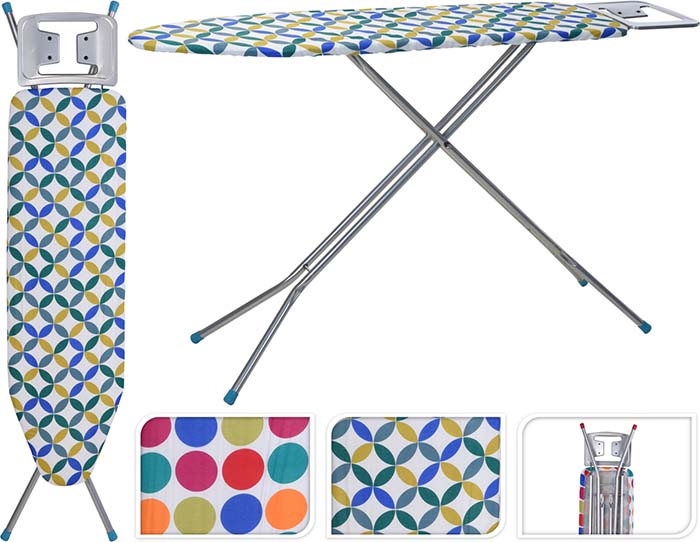 IRONING BOARD 30X105CM 2 ASSORTED COLORS