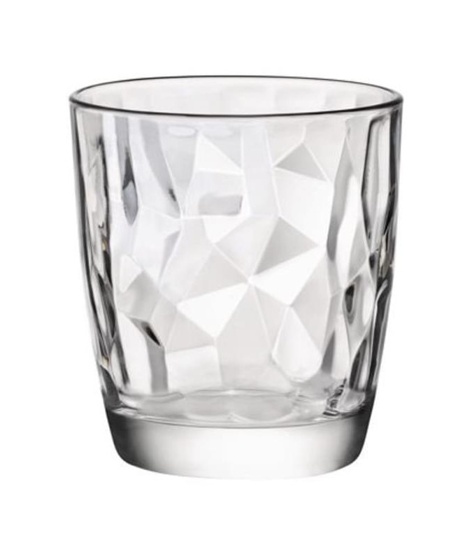 BORMIOLI ROCCO DIAMOND WATER GLASS 30CL CLEAR