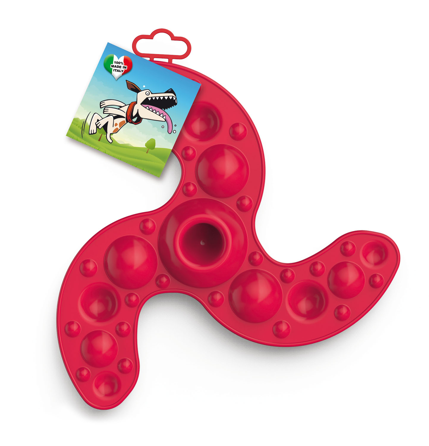 GEOPLAST BOOMERANG TOY FOR DOG