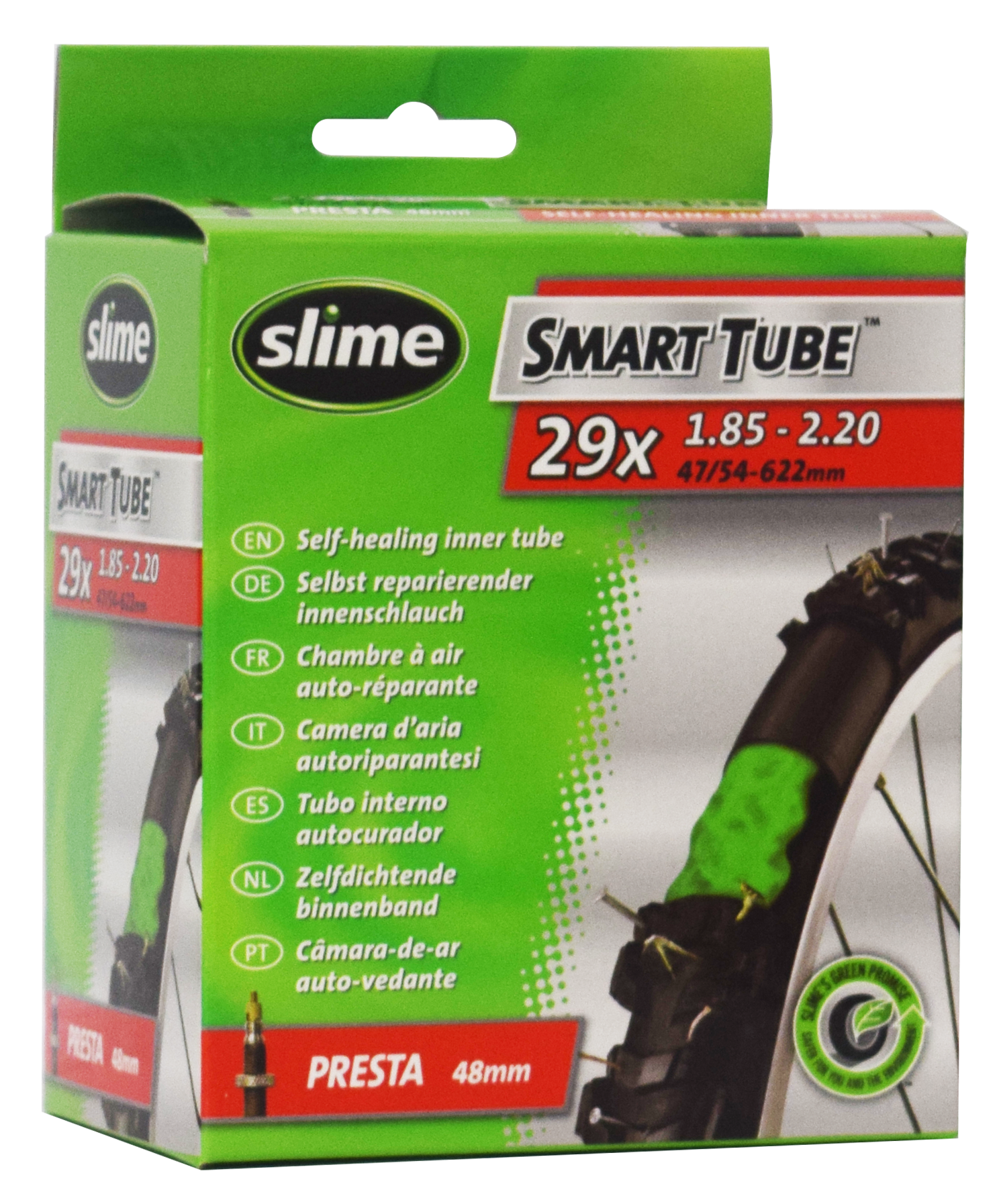 SLIME SMART TUBE PRESTA  29x1.85-2.20''