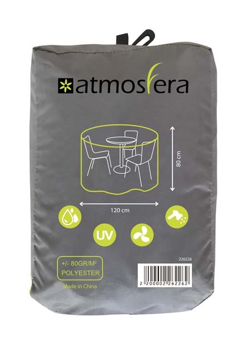 ATMOSFERA ROUND TABLE COVER S 120X80CM