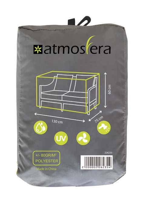 ATMOSFERA 2 SEATER SOFA COVER 130X75X60CM