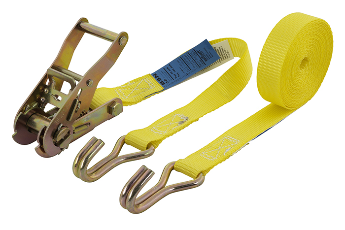 WOLFCRAFT 1 RATCHET TIE DOWN WITH HOOK 1000KG 5M